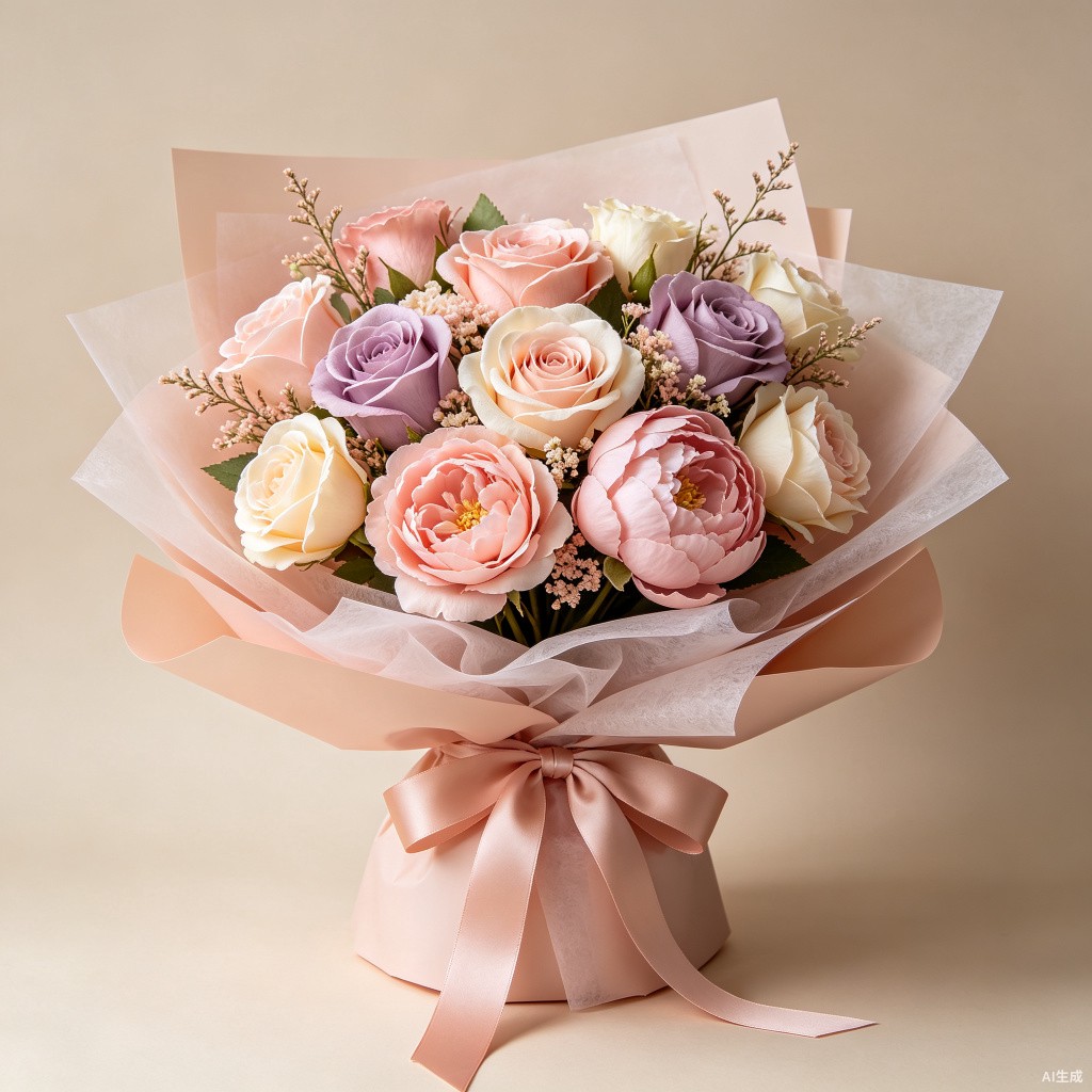 Romantic Rose & Peony Mix